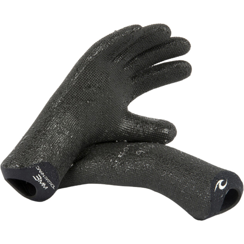 2025 Rip Curl Junior Dawn Patrol 2mm Guanti In Neoprene Wgllaj - Nero